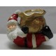 Portacandela BABBO NATALE sdraiato