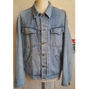 Giacca  FILIPPO ALPI -  uomo   tg XL  Usato   azzurro  / denim   /  made  ITALY