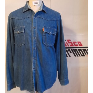 LEVI'S STRAUSS & Co  (Camicia  jeans  /denim  uomo   usata  taglia  43)
