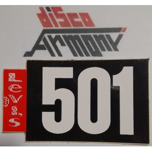 LEVI'S  501  -  Adesivo  originale  da collezione  NUOVO  (come da  foto)