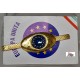 Ferma cravatta   " EUROPA UNITA"   / 5,5 x 1,5  cm  NUOVO