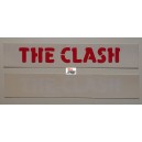 "THE CLASH" Adesivo gruppo (21.50X 3.5 cm. / anni '80 / VINTAGE / 2 pezzi)